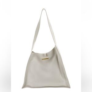 Little Liffner Slanted hobo bag with signature penne hardware